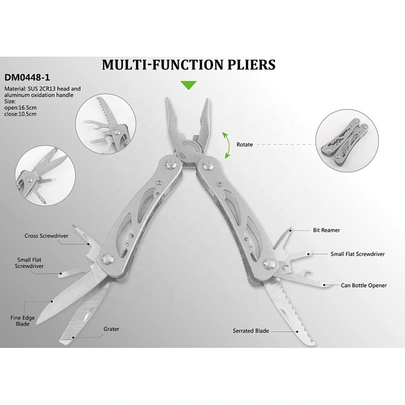2020 new design hot selling stainless steel multi-function pliers