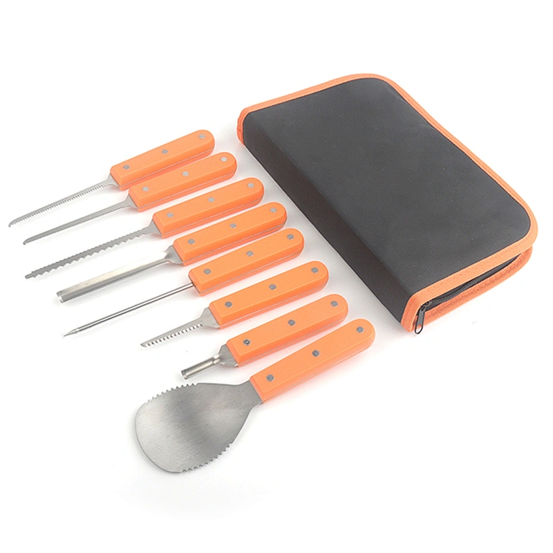 Party supplies wholesale halloween pumpkin carving tool kit