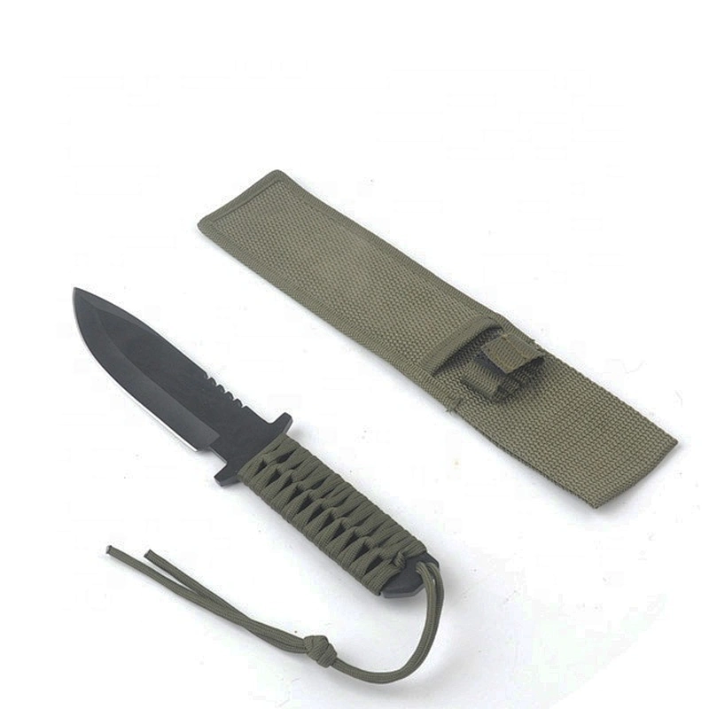 Professional stainless steel survival hunting camping knife