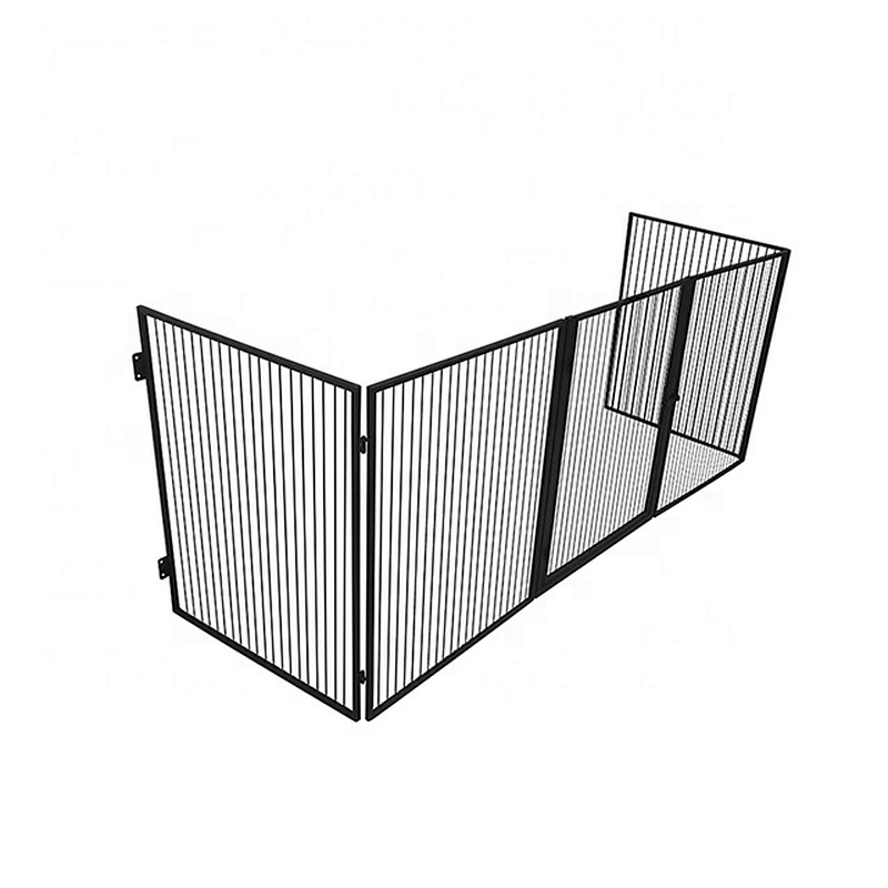 hot selling 5 leafs folding metal fireplace screen stairs guardrail safe for children