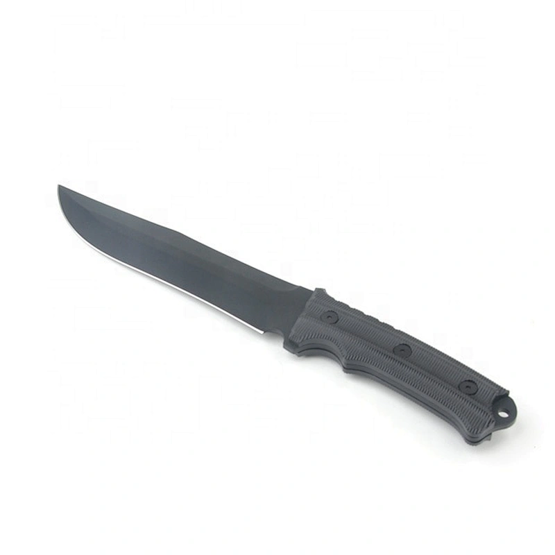 Stainless Steel Outdoor Survival Hunting Knife with ABS Handle
