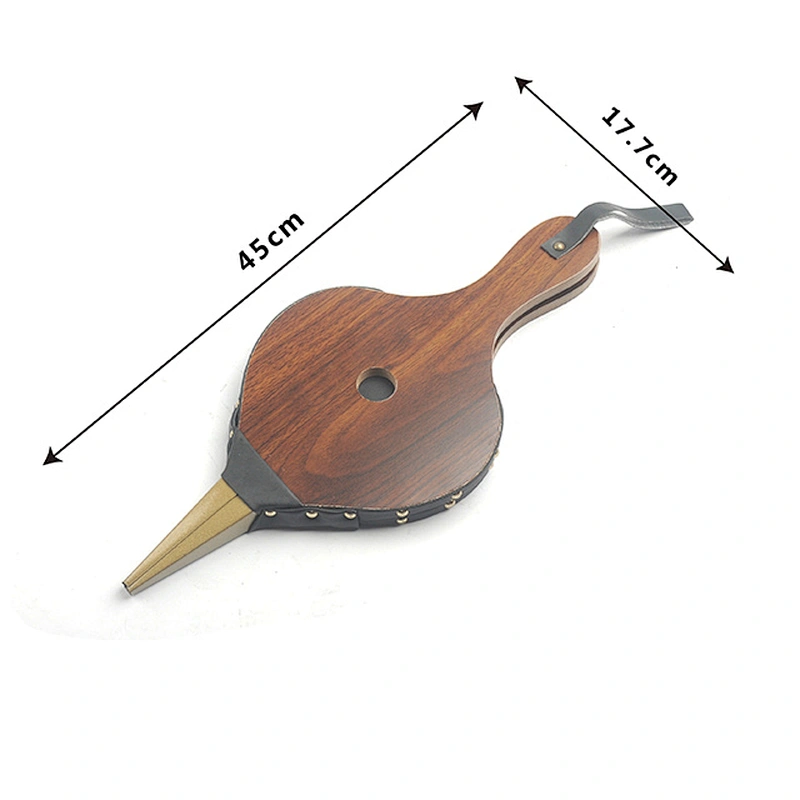 Wooden Fireplace Blower Manual Blower Leather Tiger Blower Roasting Fire Outdoor Barbecue Tool Fireplace Accessories