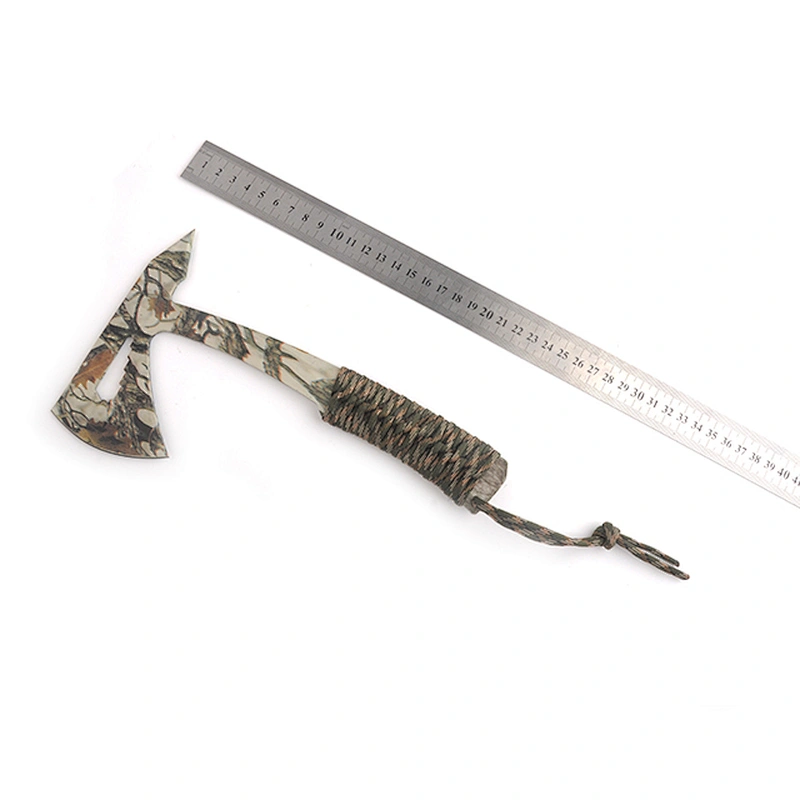 Wholesale Portable High Quality Stainless Steel Mini Multifunctional Kitchen Survival Axe With Wooden Handle