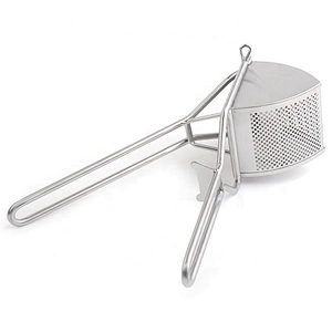 Manual vegetable tools stainless steel manual kitchen potato masher