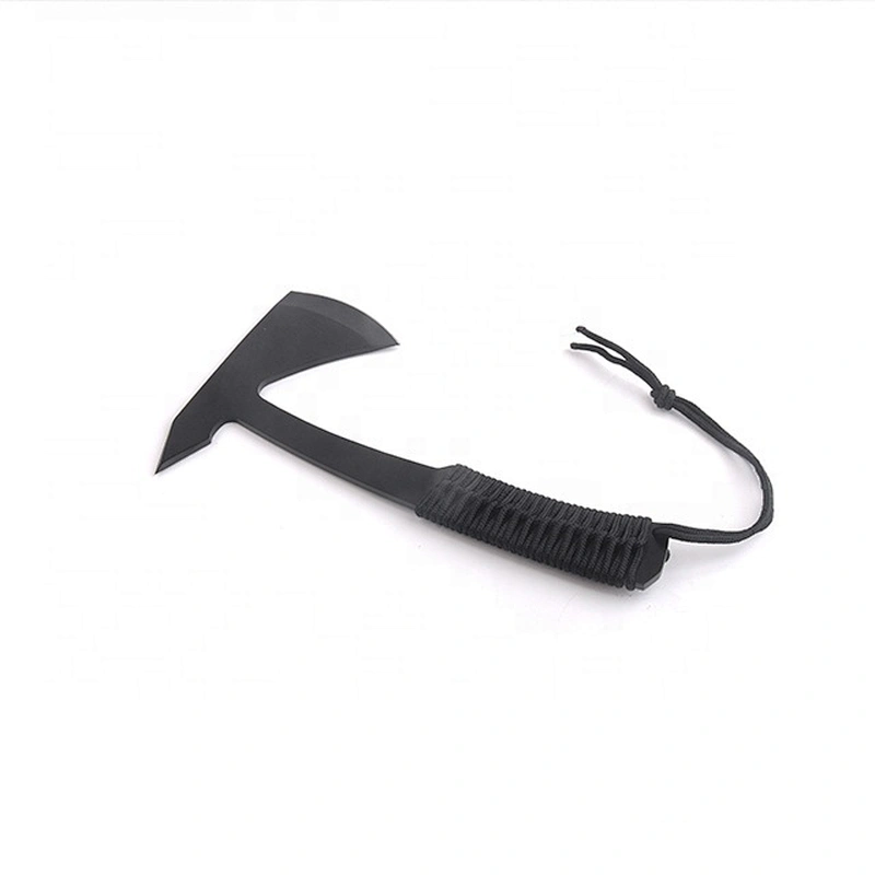 Stainless Steel Mini Multifunctional Kitchen Survival Axe With Wooden Handle