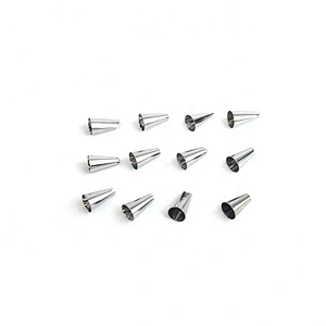 Seamless 304 Stainless Steel Cake Icing Nozzle Piping Tip