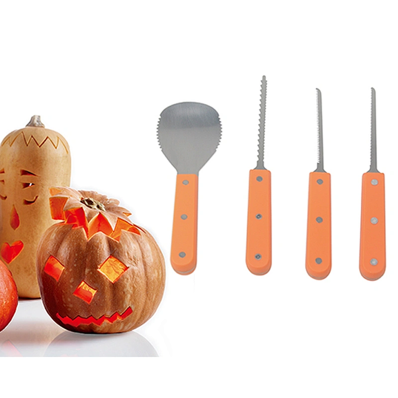 Chinesed stainless steel wholesale pumpkin carving kits halloween pumpkin carving tools