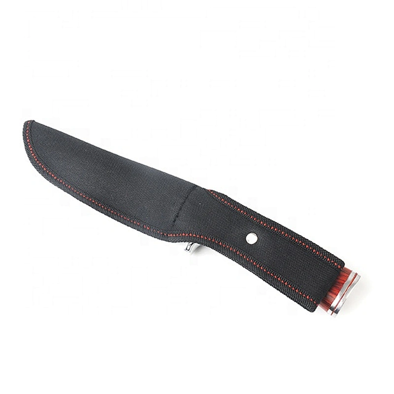 Pakka Wooden  Handle Outdoor Survival Hunting Knife