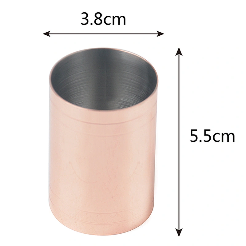 stainless steel measuring cocktail jigger