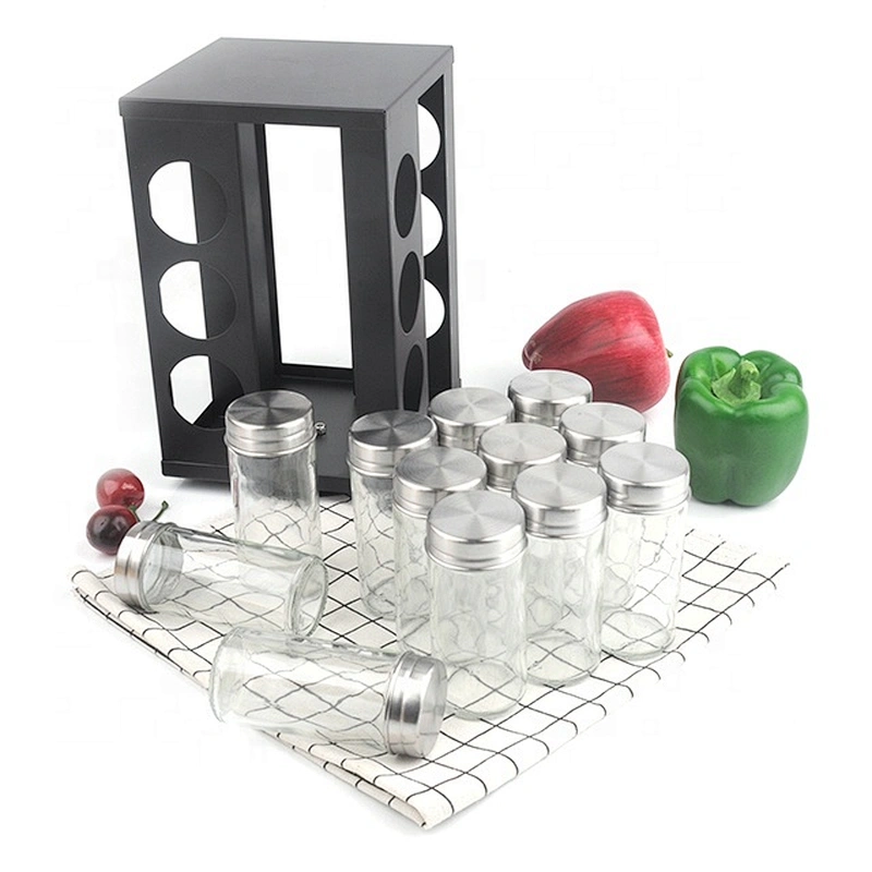 New style kitchen revolving spice rack for home kitchenware accessories
