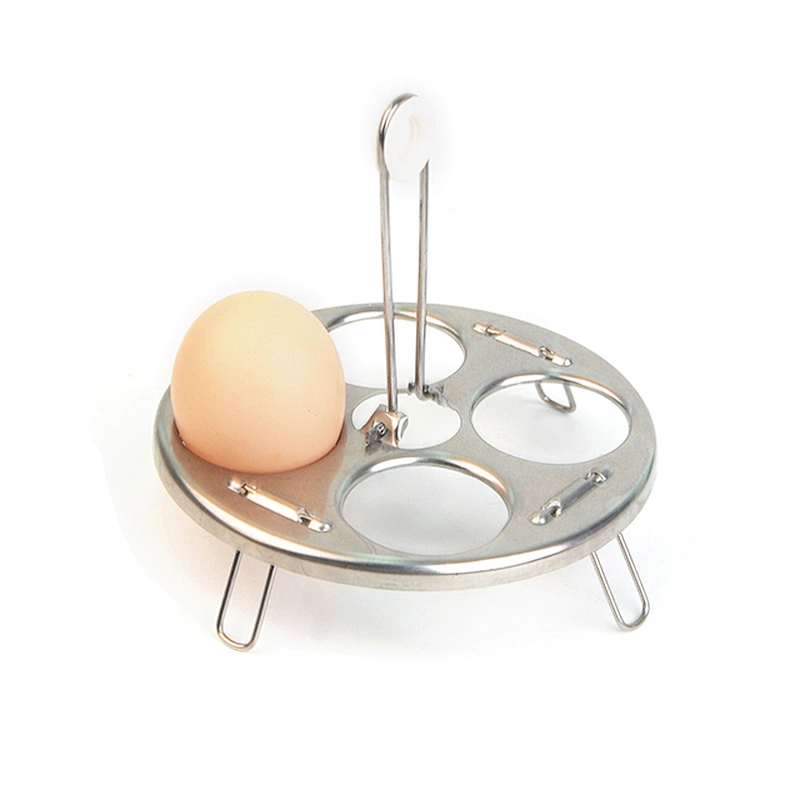 Stainless steel egg steamer rack