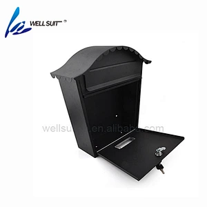 Residential Decorative Outdoor Rural Roadside Mail Box Key Lockable Office Letter box