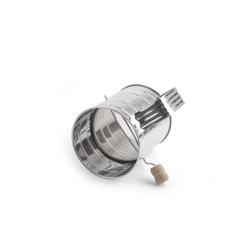 Factory direct sales free sample stainless steel flour sifter mesh size