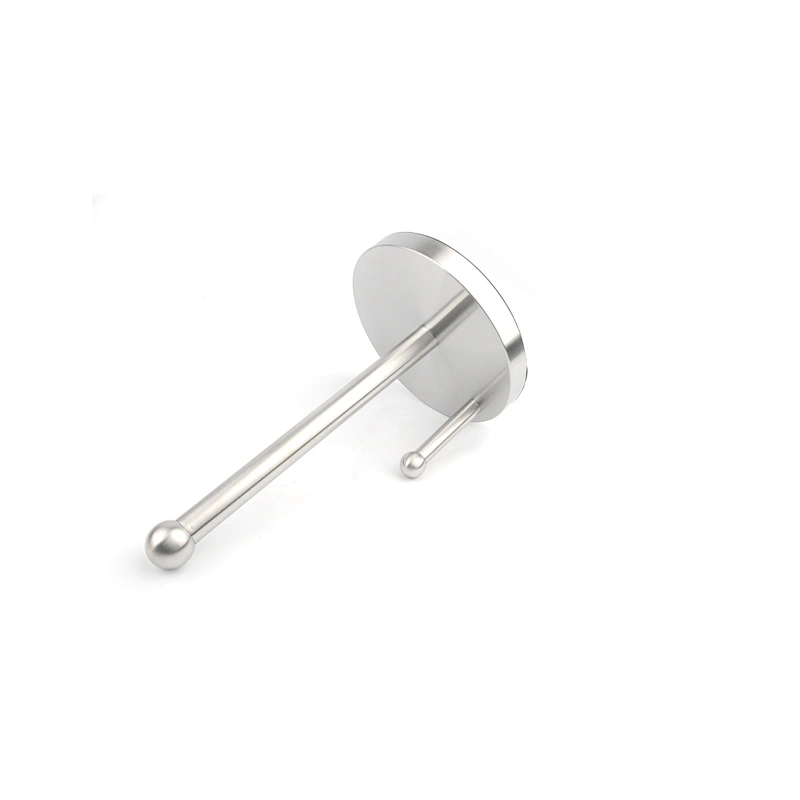 Stainless Steel Tissue Holder Towel Roll Metal Steel Countertop Rack Tissue Roll and Napkin Tissue Rack