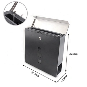 Modern and elegant in fashion modern furniture design mailbox