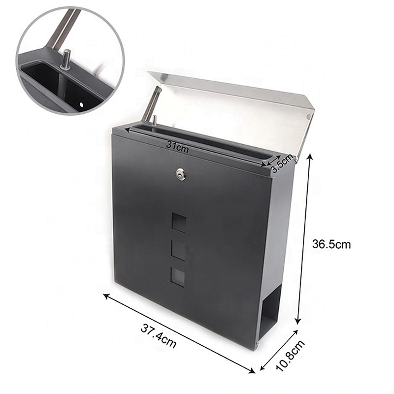 Modern and elegant in fashion modern furniture design mailbox