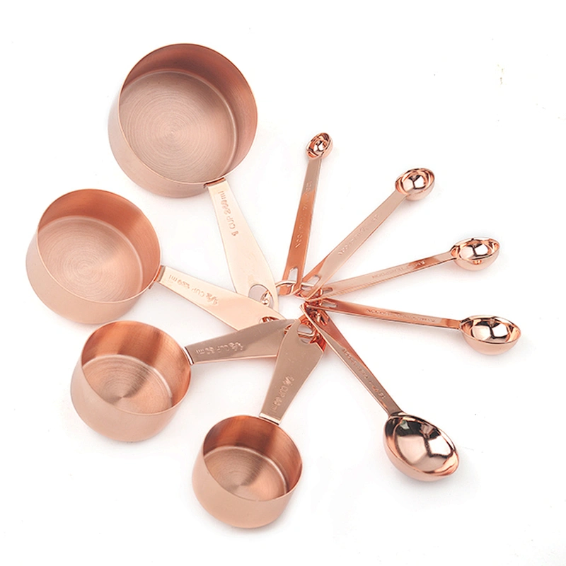Copper plating measuring spoon measuring cup measuring jug
