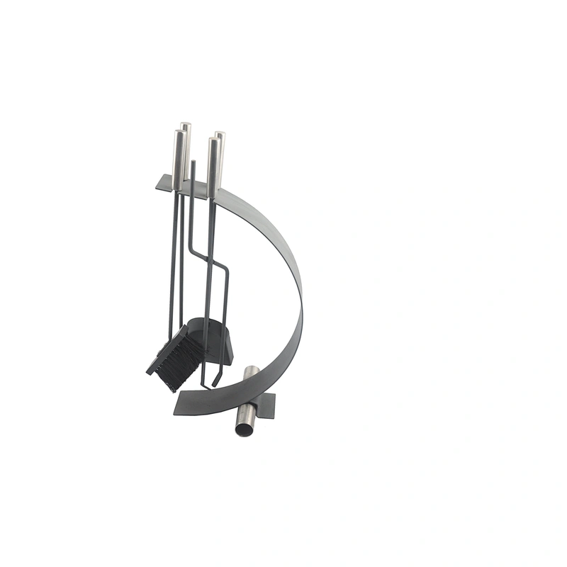 Metal fireplace tool 4pcs set for house garden