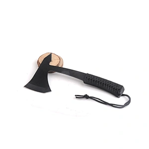 High Quality Stainless Steel Mini Multifunctional Kitchen Survival Axe With Wooden Handle