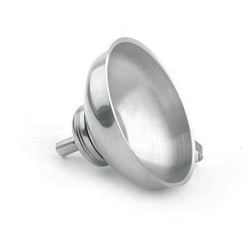 Kitchen Wide Mouth Stainless Steel Funnel metal funnel in different size