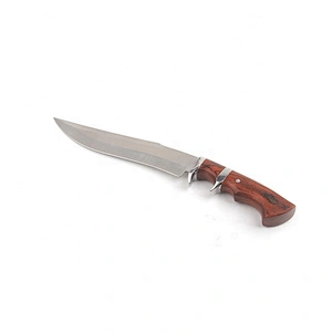 High Quality Hardness Stainless Steel Blade Pakka Handle Outdoor Survival Hunting Knife