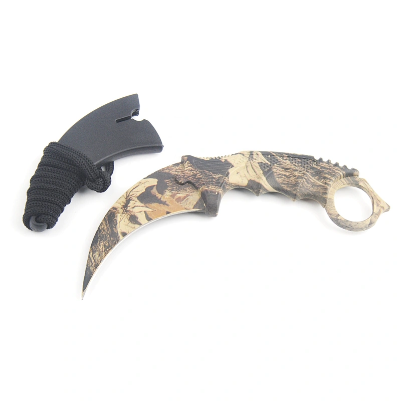 Camping Fixed Blade Knife CS  Machetes  Knife Tactical Outdoor Survival Warrior Hand Tools