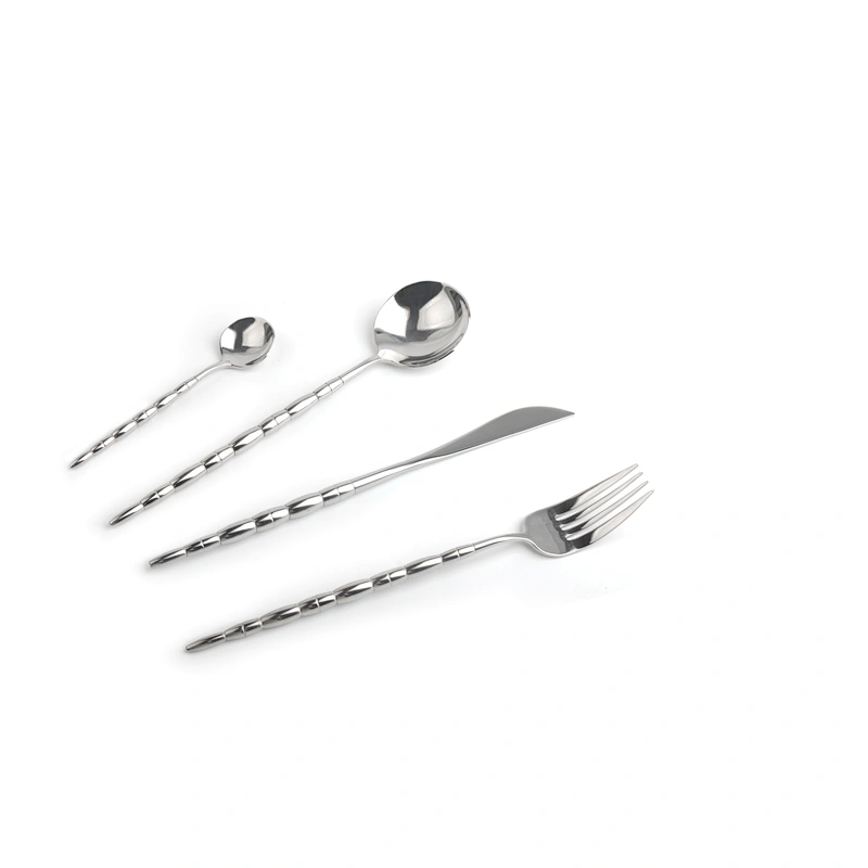 Factory Price Portugal Stainless Steel Wedding Spoon And Fork Cutlery Set