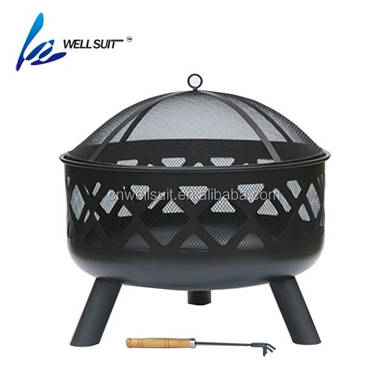 2019 new black cast iron fireplace fire pit for out door garden