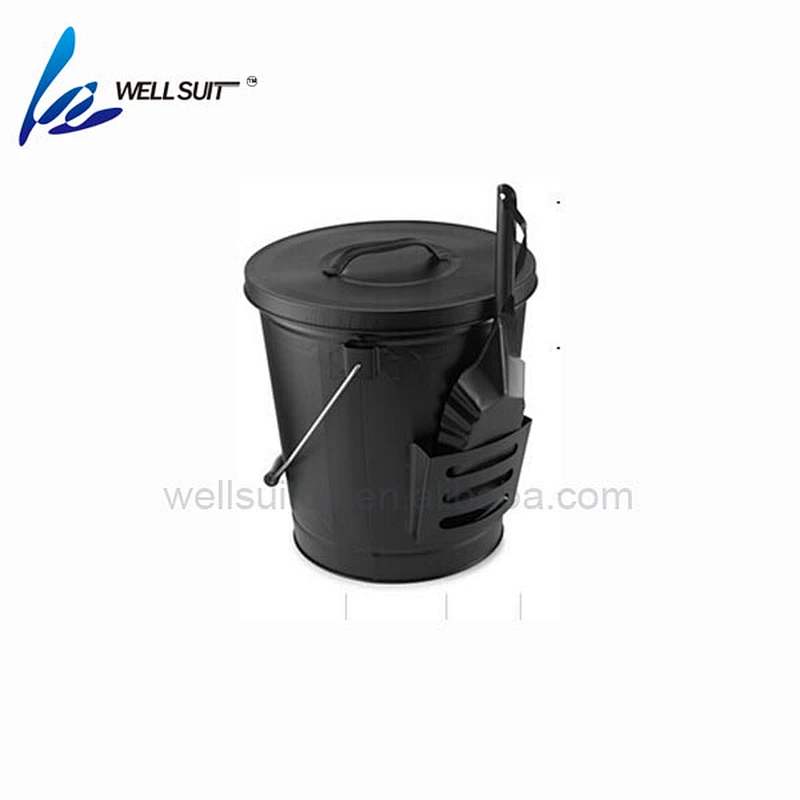 New Fireplace Tools/ fireplace accessory black ash bucket/ash hod