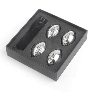 LFGB food grade bar accessories chilling whisky stone ice cubes gift set
