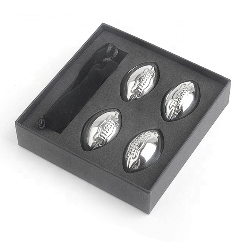 LFGB food grade bar accessories chilling whisky stone ice cubes gift set