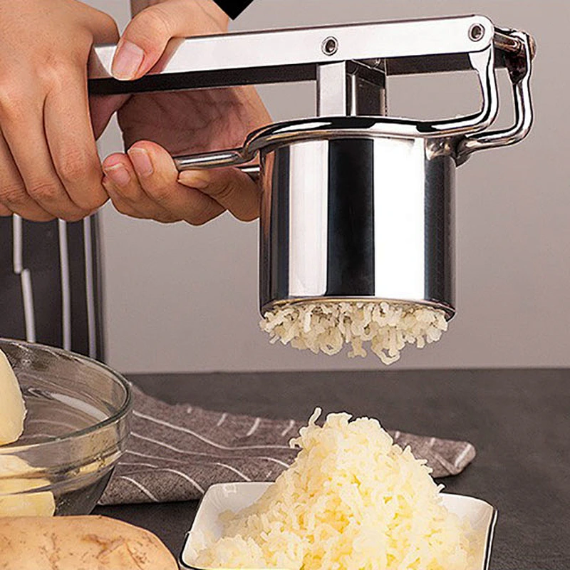 Hot Sale Stainless Steel pomegranate orange juice Lemon watermelon fruit Potato Press Masher Ricer
