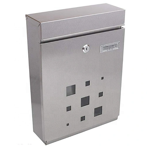 wall amounted water prood rust resistant mailbox with lock