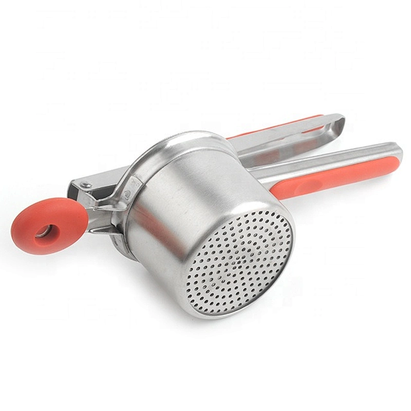 Food grade stainless steel fruit masher manual potato ricer