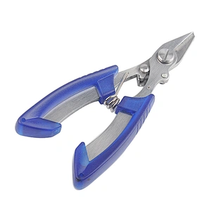 Multi function Fishing Plier Scissors Fishing Line Cutters Fishhook Remover with bend head