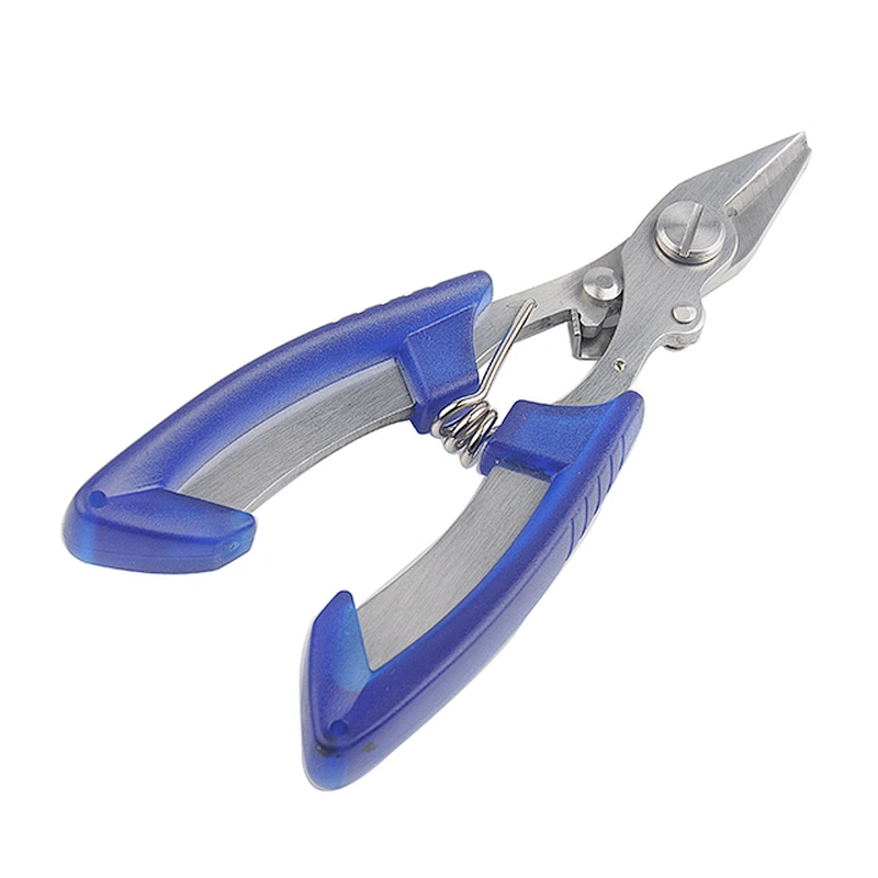 Multi function Fishing Plier Scissors Fishing Line Cutters Fishhook Remover with bend head