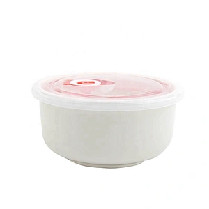 porcelain dinnerware decal fresh ceramic storage bowl with lids for microwave safe
