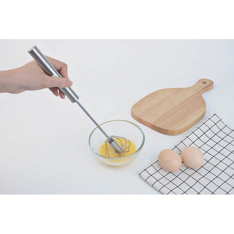 Stainless Steel Function Of Egg Beater Mixer For Kitchen Rotary Egg Hand Whisk