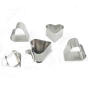 heart shape  cake tools cake mold aluminium pan baking tray