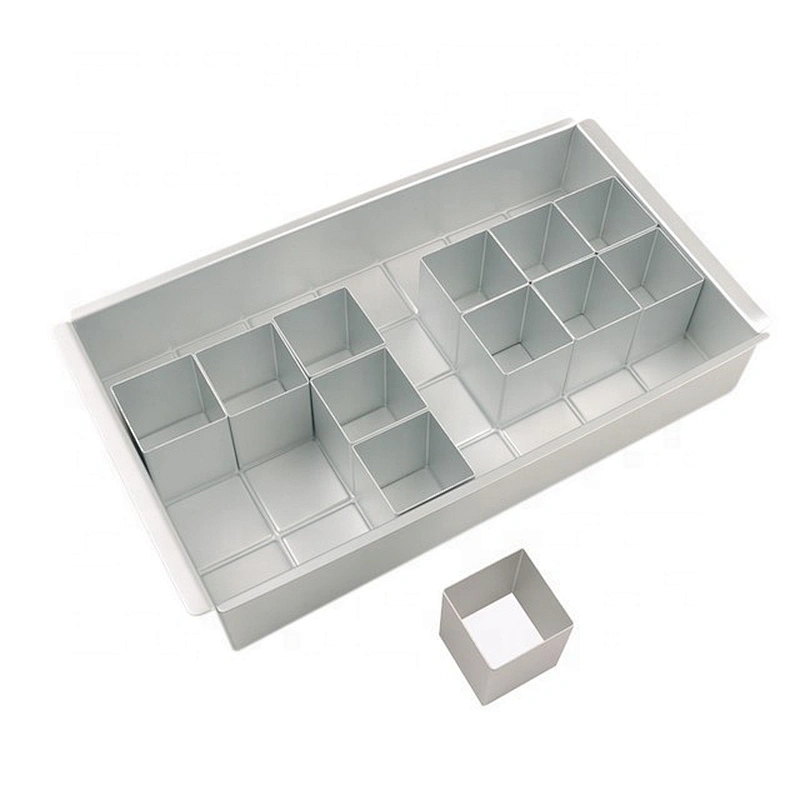 DIY  Aluminum Metal Cake Mold  Letter Number Shape Removable Cake Pan Mold for Home