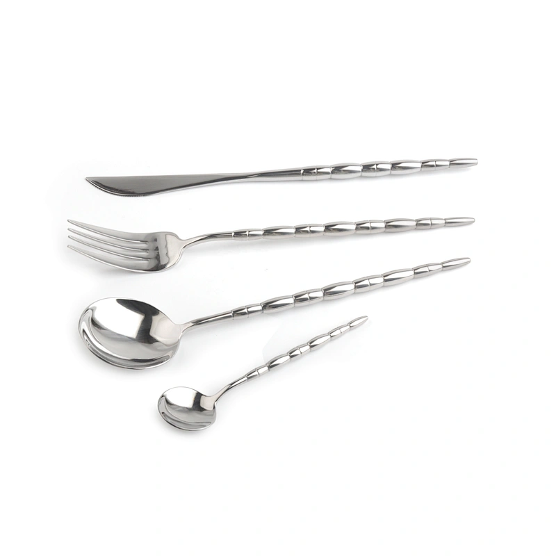 Factory Price Portugal Stainless Steel Wedding Spoon And Fork Cutlery Set