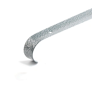 Hot Selling Custom Laser Logo Metal Long Handle Shoe Horn
