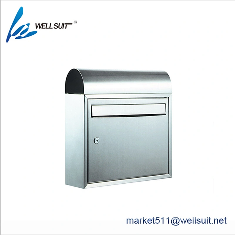 Modern wholesale stainless steel mailbox newspaper box