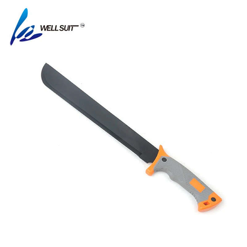 Steel machete blade with wooden handle/ matchet/cane knife/bush knife