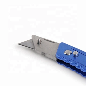 Professional Custom Aluminum Alloy Handle Folding Utility Knife