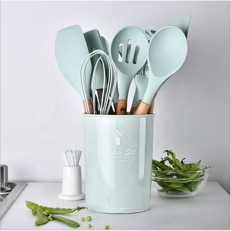 kitchen accessories set stainless steel COOK utensil cookware set with bone handle BBQ utensils set