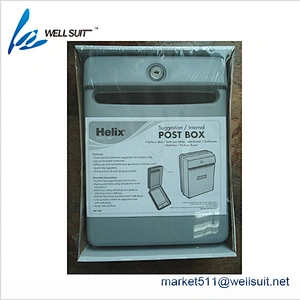 Plastic post mailbox
