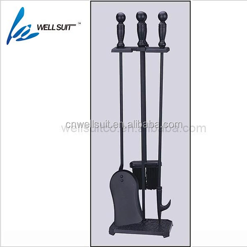 Hot selling fireplace accessory 5 in 1 fireplace tool set