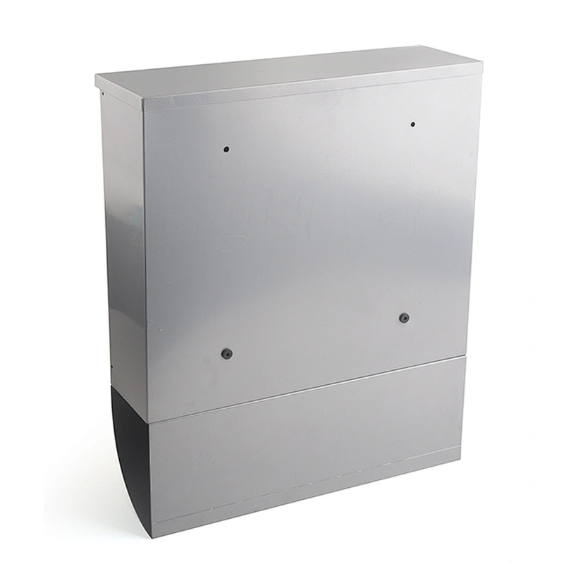 Modern Wall Mounted Mail Box Stainless SteelCustomized  Letter Box  with Newspaper Holder