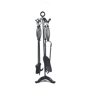 Fireplace Accessories Cast Iron Fire Log Fireside Fireplace tools sets